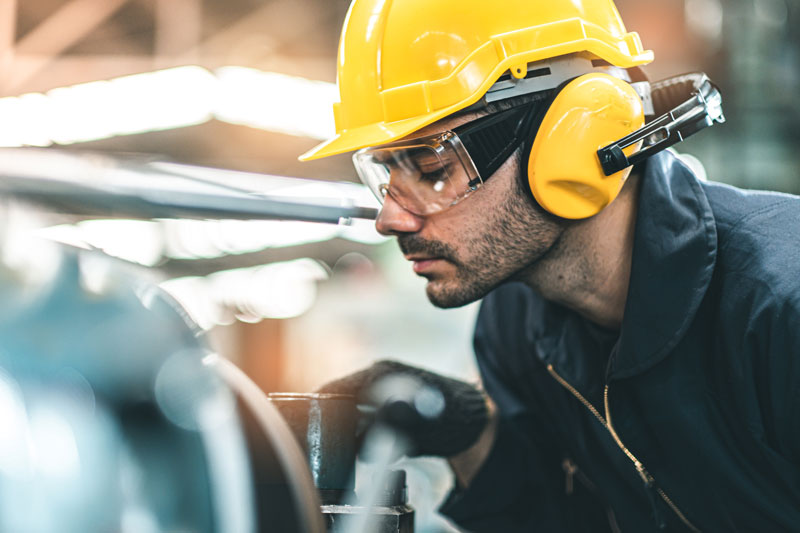 Worker working industry